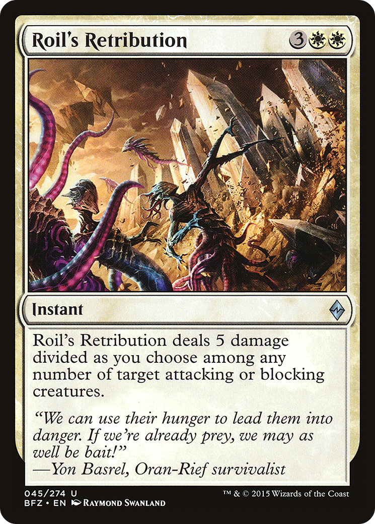 Roil's Retribution (BFZ-045) - Battle for Zendikar