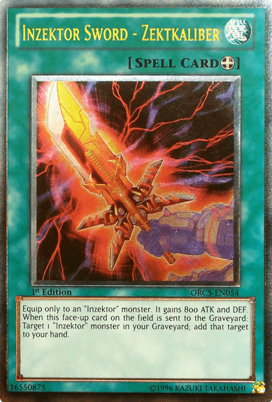 Inzektor Sword - Zektkaliber [ORCS-EN054] Ultimate Rare - Josh's Cards