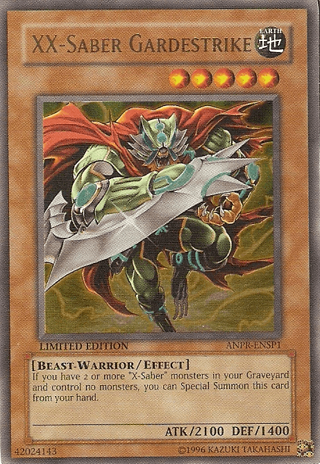 XX-Saber Gardestrike [ANPR-ENSP1] Ultra Rare - Josh's Cards