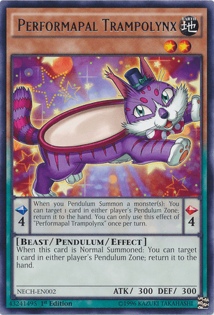 Performapal Trampolynx [NECH-EN002] Rare - Josh's Cards