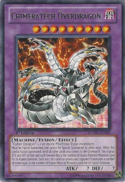 Chimeratech Overdragon [RYMP-EN061] Rare - Josh's Cards
