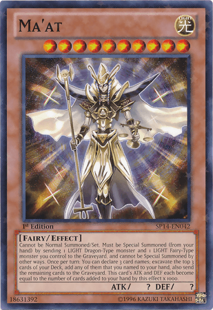 Ma'at [SP14-EN042] Starfoil Rare - Josh's Cards