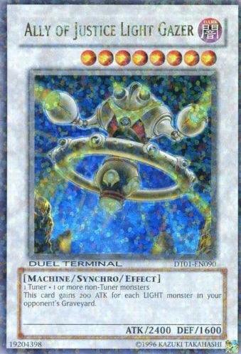 Ally of Justice Light Gazer [DT01-EN090] Ultra Rare - Josh's Cards