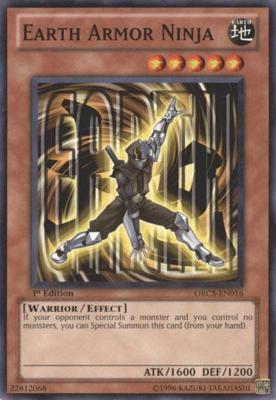 Earth Armor Ninja [ORCS-EN016] Common - Josh's Cards