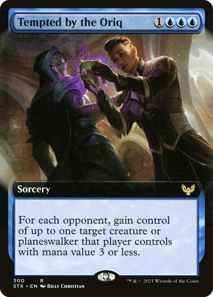 Tempted by the Oriq (STX-300) - Strixhaven: School of Mages: (Extended Art) Foil