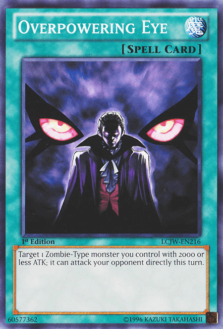 Overpowering Eye [LCJW-EN216] Common - Josh's Cards