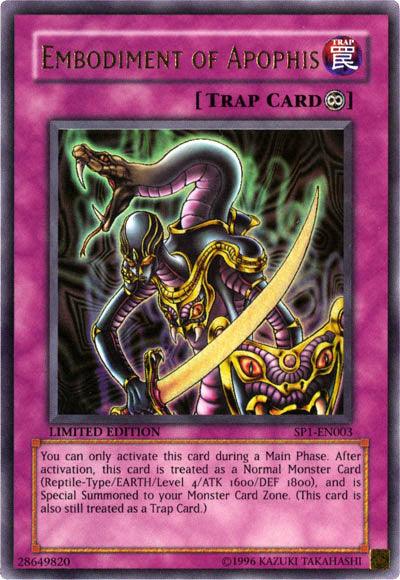 Embodiment of Apophis [SP1-EN003] Ultra Rare - Josh's Cards