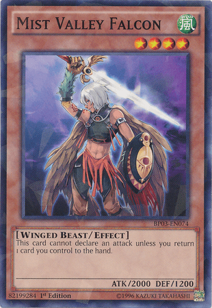 Mist Valley Falcon [BP03-EN074] Shatterfoil Rare - Josh's Cards