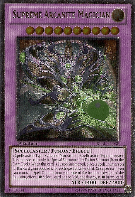 Supreme Arcanite Magician [STBL-EN038] Ultimate Rare - Josh's Cards