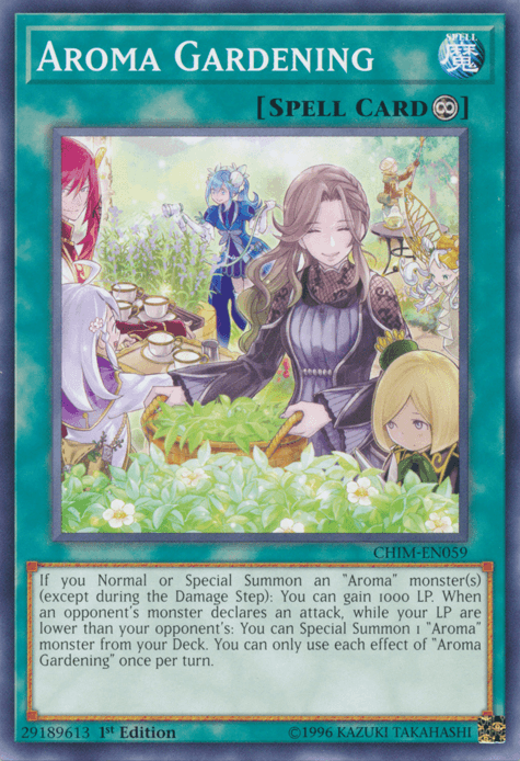 Aroma Gardening [CHIM-EN059] Common - Josh's Cards