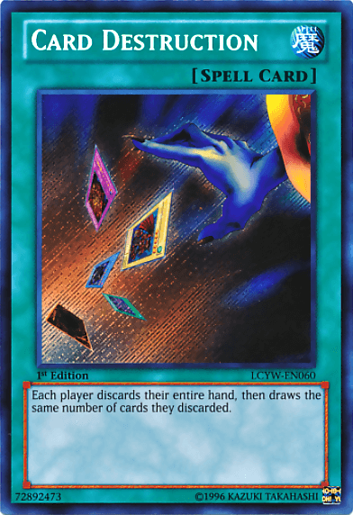 Card Destruction [LCYW-EN060] Secret Rare - Josh's Cards