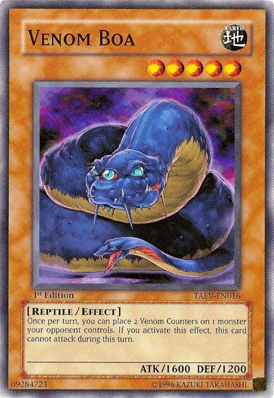Venom Boa [TAEV-EN016] Common - Josh's Cards
