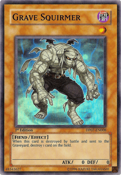 Grave Squirmer [DP07-EN008] Super Rare - Josh's Cards