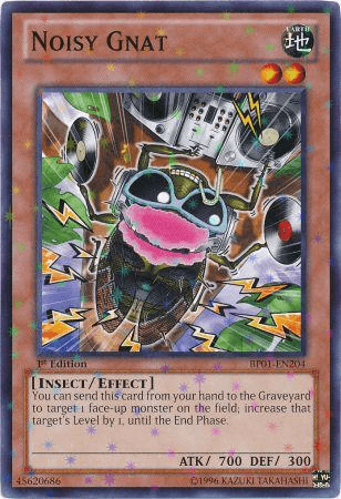 Noisy Gnat [BP01-EN204] Starfoil Rare - Josh's Cards