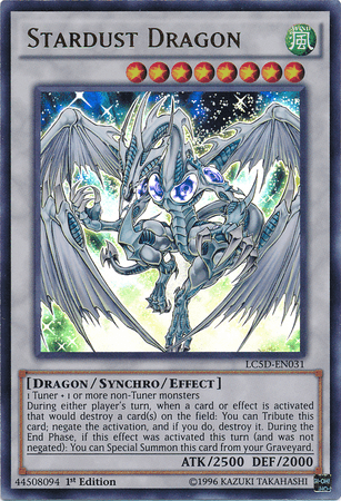 Stardust Dragon [LC5D-EN031] Ultra Rare - Josh's Cards