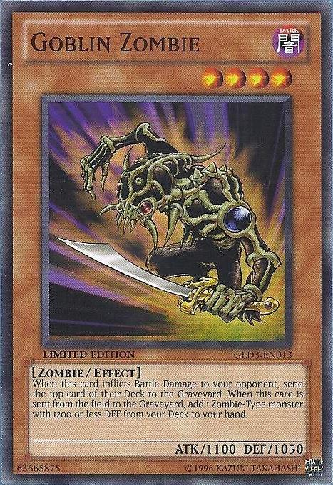 Goblin Zombie [GLD3-EN013] Common - Josh's Cards