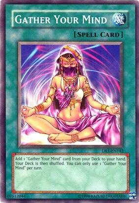 Gather Your Mind [DR1-EN142] Common - Josh's Cards