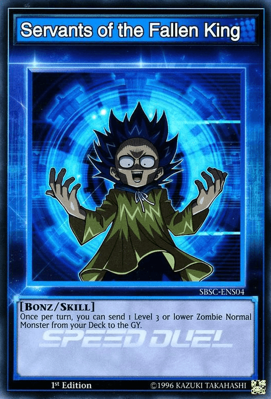 Servants of the Fallen King [SBSC-ENS04] Super Rare - Josh's Cards