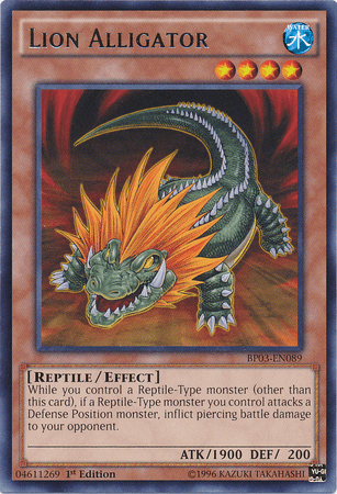 Lion Alligator [BP03-EN089] Rare - Josh's Cards
