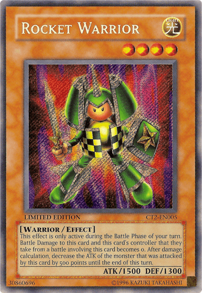 Rocket Warrior [CT2-EN005] Secret Rare - Josh's Cards