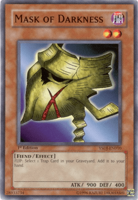 Mask of Darkness [YSDJ-EN010] Common - Josh's Cards