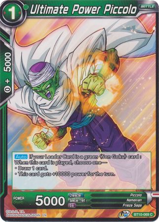 Ultimate Power Piccolo (BT10-069) [Rise of the Unison Warrior 2nd Edition] Parallel Foil
