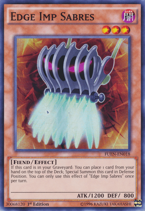 Edge Imp Sabres [FUEN-EN018] Super Rare - Josh's Cards