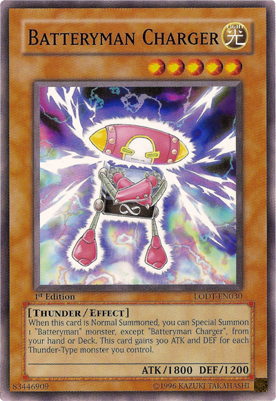Batteryman Charger (LODT-EN030) - Light of Destruction 1st Edition