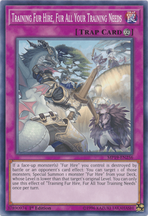 Training Fur Hire, Fur All Your Training Needs [MP19-EN256] Common - Josh's Cards