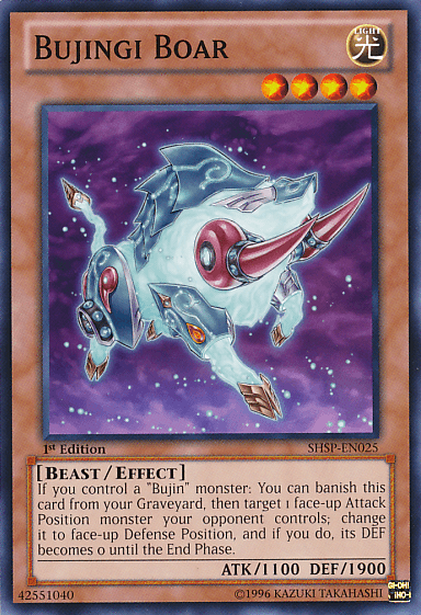 Bujingi Boar [SHSP-EN025] Common - Josh's Cards