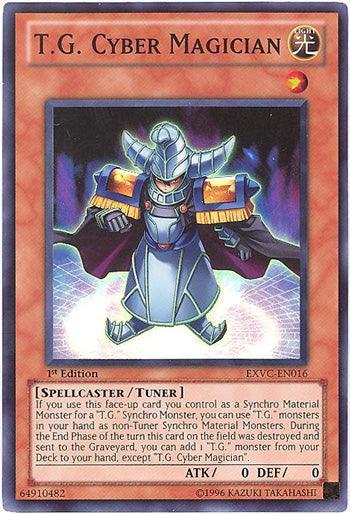 T.G. Cyber Magician [EXVC-EN016] Super Rare - Josh's Cards