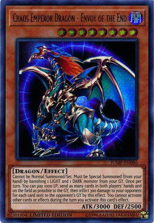 Chaos Emperor Dragon - Envoy of the End [JUMP-EN086] Ultra Rare - Josh's Cards