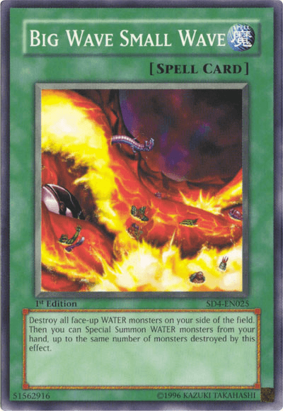 Big Wave Small Wave [SD4-EN025] Common - Josh's Cards