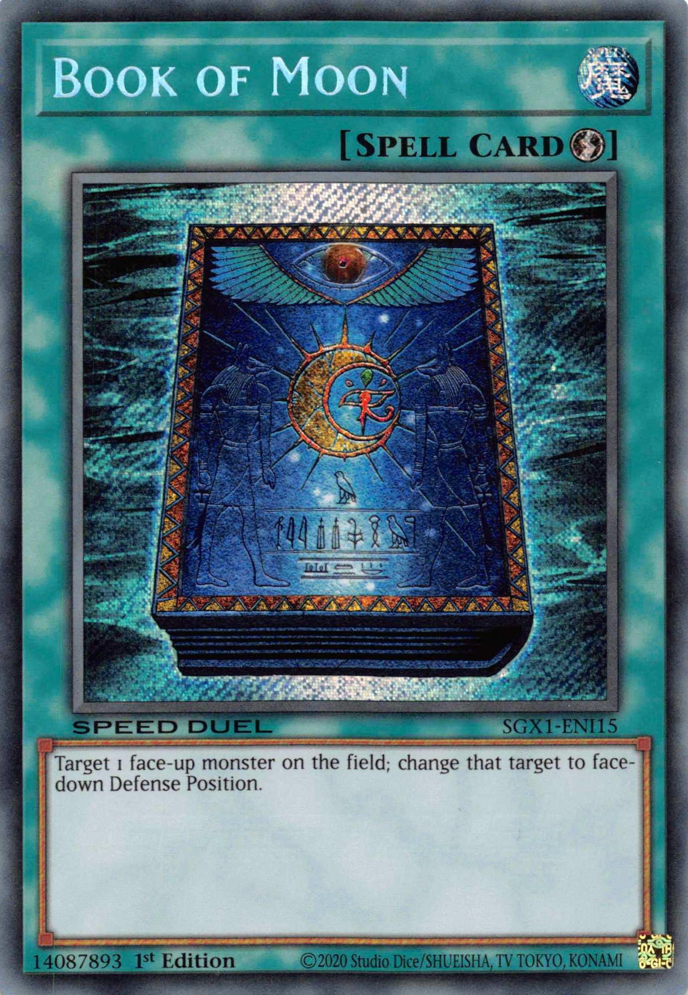 Book of Moon [SGX1-ENI15] Secret Rare - Josh's Cards