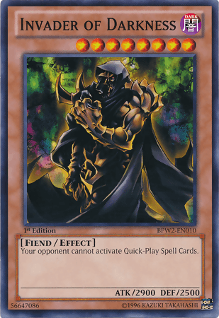 Invader of Darkness [BPW2-EN010] Common - Josh's Cards