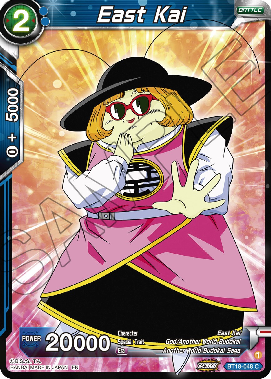 East Kai (BT18-048) [Dawn of the Z-Legends] Parallel Foil