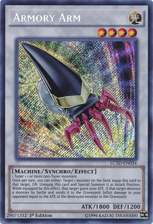 Armory Arm [LC5D-EN034] Secret Rare - Josh's Cards