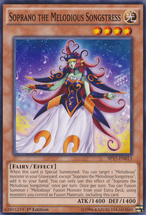 Soprano the Melodious Songstress [SP17-EN013] Common - Josh's Cards
