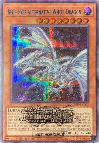 Blue-Eyes Alternative White Dragon [SBPR-EN003] Secret Rare - Josh's Cards