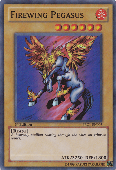 Firewing Pegasus [PRC1-EN005] Super Rare - Josh's Cards