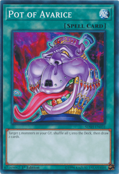 Pot of Avarice [SDSH-EN031] Common - Josh's Cards