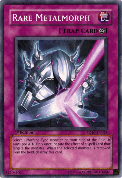 Rare Metalmorph [SD10-EN035] Common - Josh's Cards