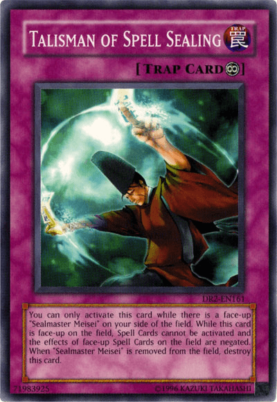 Talisman of Spell Sealing [DR2-EN161] Common - Josh's Cards