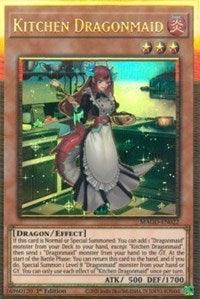 Kitchen Dragonmaid [MAGO-EN022] Gold Rare - Josh's Cards