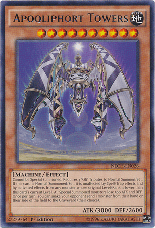Apoqliphort Towers [NECH-EN026] Rare - Josh's Cards