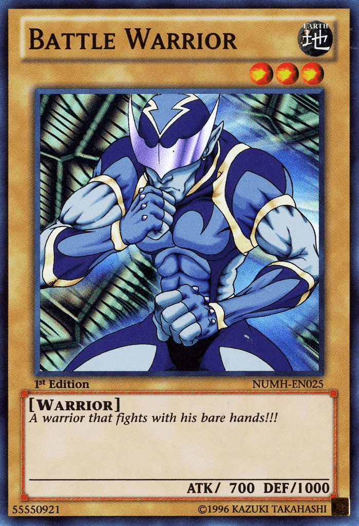 Battle Warrior [NUMH-EN025] Super Rare - Josh's Cards