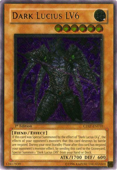 Dark Lucius LV6 [CDIP-EN010] Ultimate Rare - Josh's Cards
