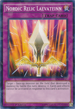 Nordic Relic Laevateinn [BP03-EN221] Shatterfoil Rare - Josh's Cards
