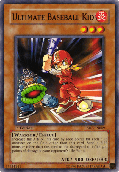 Ultimate Baseball Kid [SD3-EN009] Common - Josh's Cards