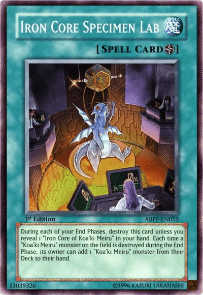 Iron Core Specimen Lab [ABPF-EN055] Super Rare - Josh's Cards